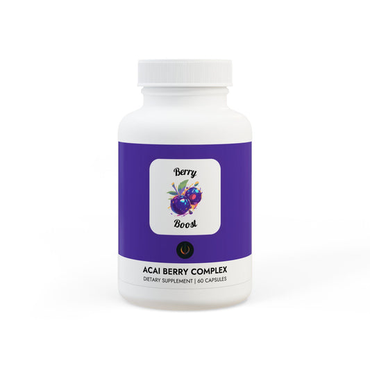 Berry Boost Acai Berry Complex Supplement (60 Capsules)